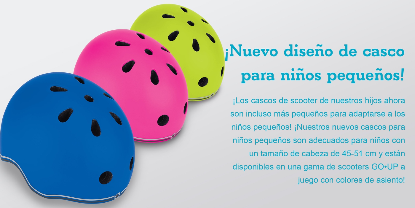Cascos para niños pequeños: cascos GO•UP - Globber Argentina
