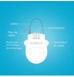 Cadenas pour trotinette Globber