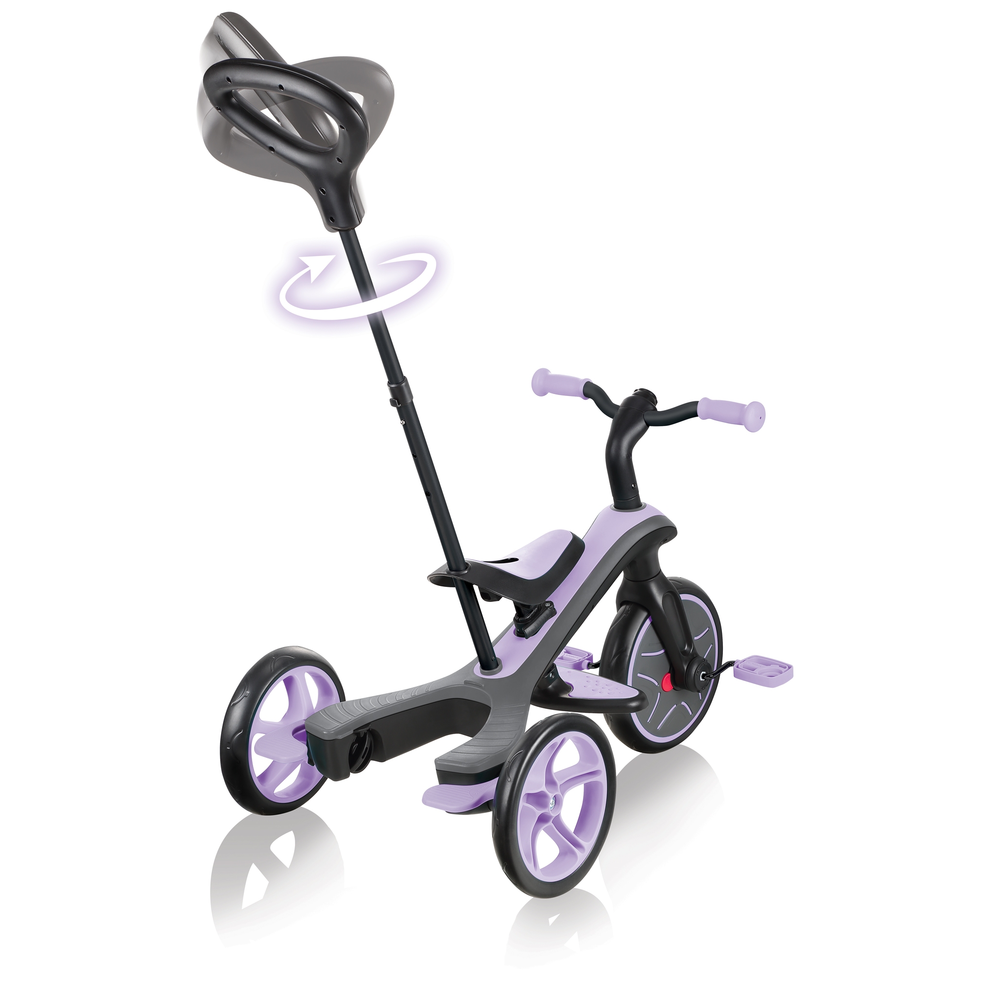 Vélos Enfants, Tricycles, Protection GLOBBER  Tricycle Evolutif Explorer 4  In 1 Globber - Vert Menthe ~ LOL and Run