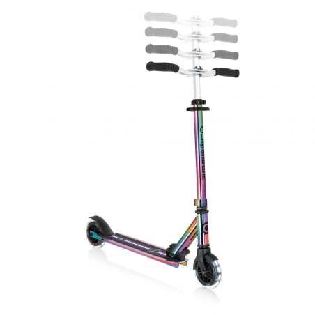 Trottinette Flow element lights néochrome