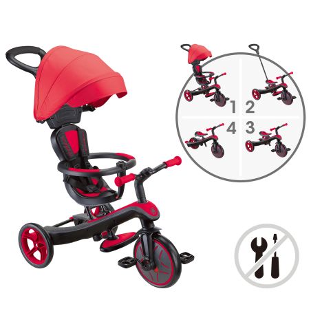 Tricycle Explorer 4EN1 évolutif