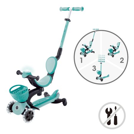 Trottinette évolutive GO-UP BABY 360 LIGHTS