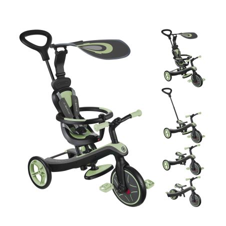 Tricycle Explorer 4EN1 évolutif de Globber pour bébé