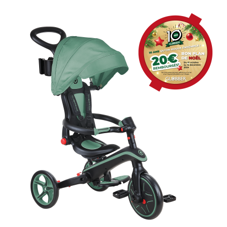 Tricycle EXPLORER 4EN1 Évolutif & Pliable