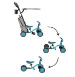 Porteur LEARNING BIKE 3EN1 DELUXE