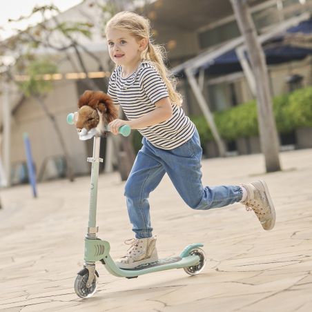 Peluche pour guidon de trottinette, vélo ou draisienne