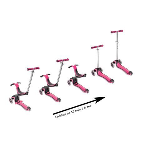 Trottinette évolutive EVO 5EN1 Lights