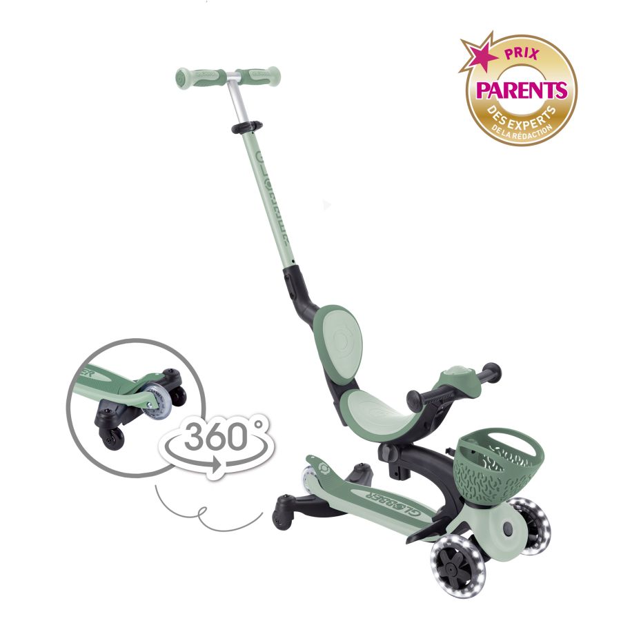 Trottinette évolutive GO-UP BABY 360 LIGHTS