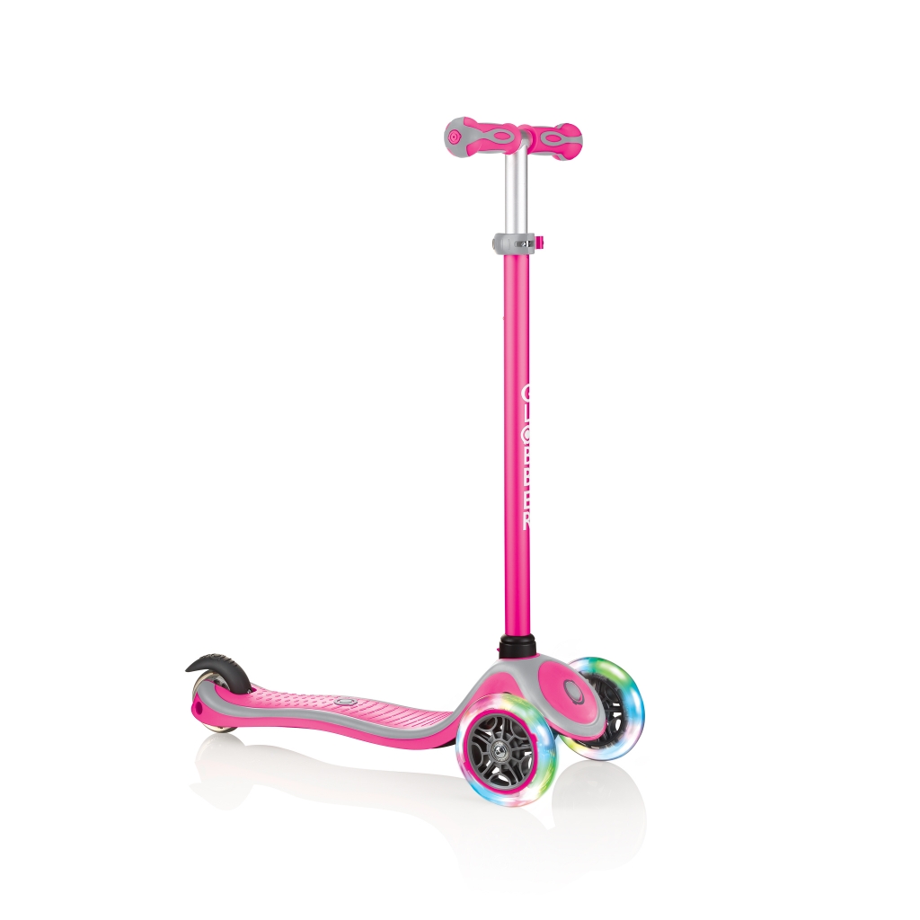 Globber PRIMO PLUS LIGHTS 3-wheel light-up scooter for kids - scooter