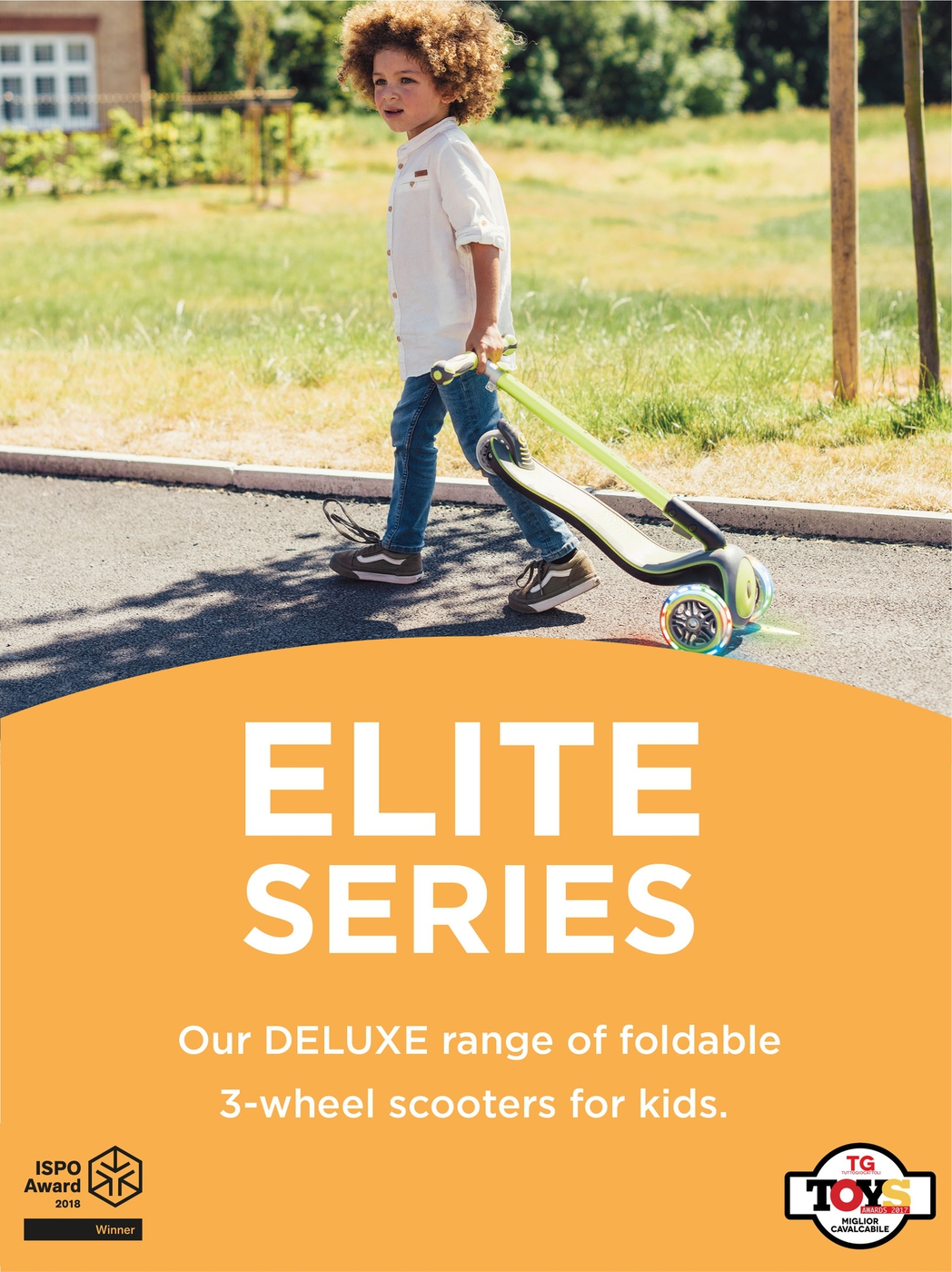 childrens folding scooters