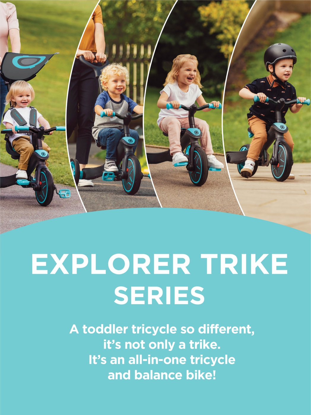 foldable trike bike toddler