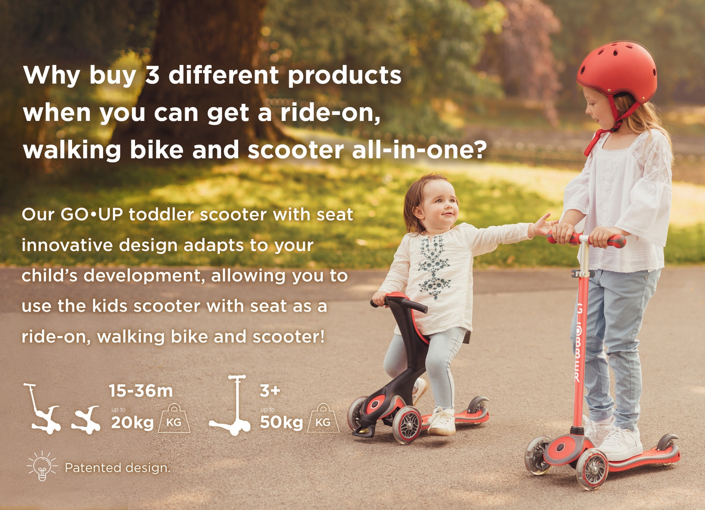 toddler bikes and scooters
