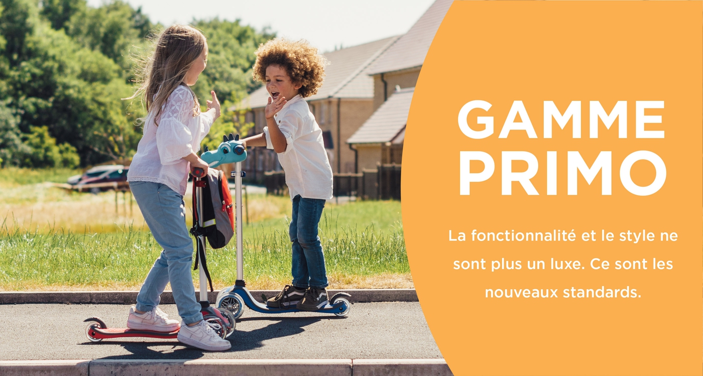 Trottinettes à 3 Roues Pour Enfants (Garçons & Filles) - Globber PRIMO -  Globber France